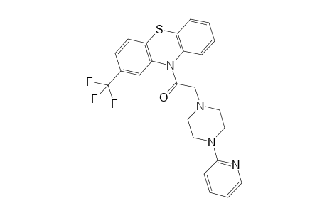 2-(4-Pyridin-2-ylpiperazin-1-yl)-1-[2-(trifluoromethyl)phenothiazin-10-yl]ethanone