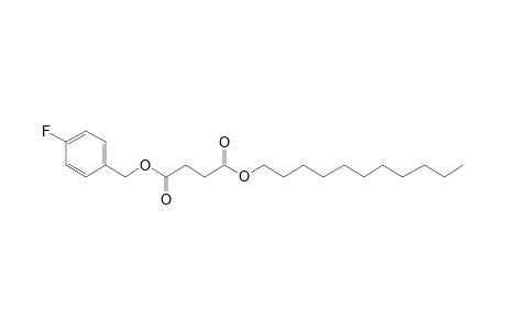 Succinic acid, 4-fluorobenzyl undecyl ester