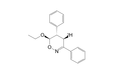 6-ETHOXY-4-DEUTERIO-3,5-DIPHENYL-5,6-DIHYDRO-4H-1,2-OXAZINE