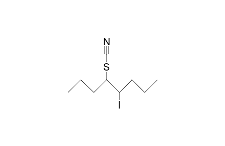 erythro-THIOCYANIC ACID, 2-IODO-1-PROPYLPENTYL ESTER