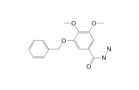 3,4-Dimethoxy-5-phenylmethoxy-benzohydrazide