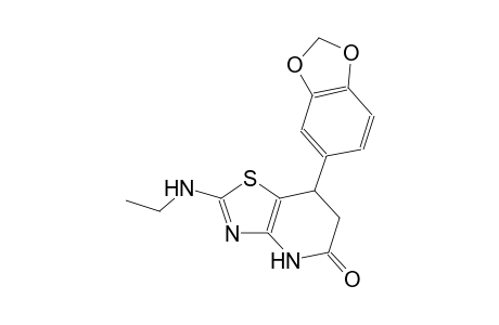 thiazolo[4,5-b]pyridin-5(4H)-one, 7-(1,3-benzodioxol-5-yl)-2-(ethylamino)-6,7-dihydro-