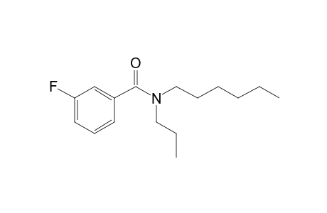 Benzamide, 3-fluoro-N-propyl-N-hexyl-