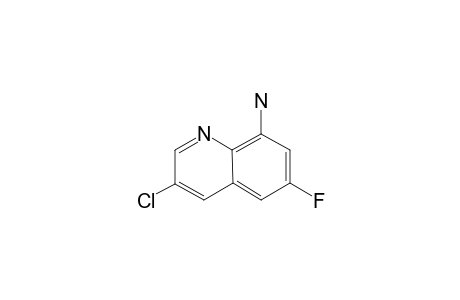 8-AMINO-3-CHLORO-6-FLUOROQUINOLINE
