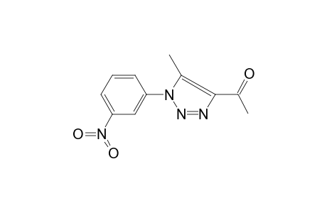 ethanone, 1-[5-methyl-1-(3-nitrophenyl)-1H-1,2,3-triazol-4-yl]-