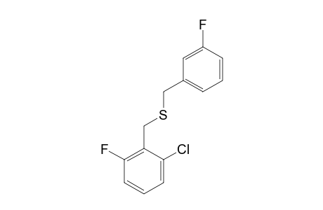 2-chloro-6-fluorobenzyl m-fluorobenzyl sulfide