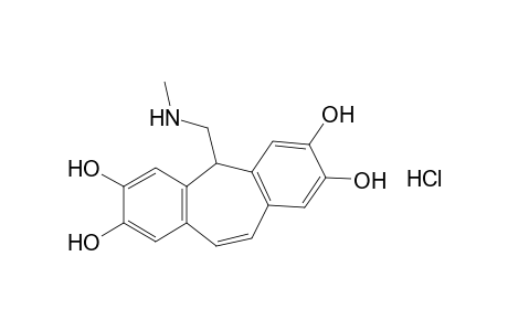 5-(methylaminomethyl)-5A-dibenzo[a,d]cycloheptene-2,3,7,8-tetrol, hydrochloride