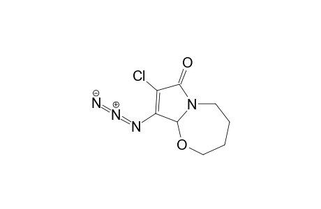 Pyrrolo[2,1-b][1,3]oxazepin-7(9aH)-one, 9-azido-8-chloro-2,3,4,5-tetrahydro-