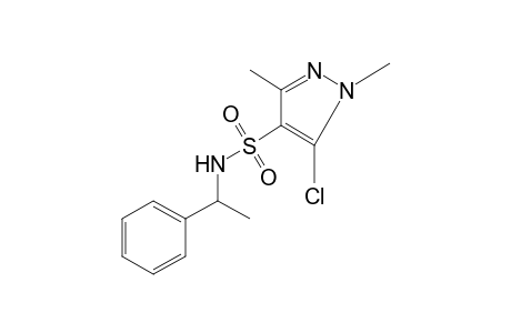 5-chloro-1,3-dimethyl-N-(alpha-methylbenzyl)pyrazol-4-sulfonamide