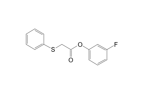 Phenylthioacetic acid, 3-fluorophenyl ester