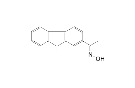1-(9-methyl-9H-fluoren-2-yl)ethanone oxime