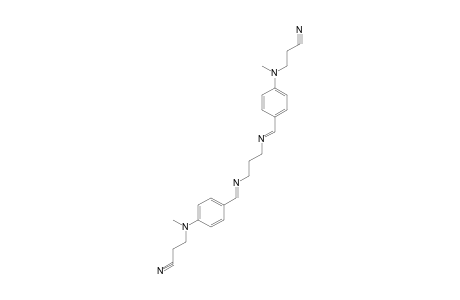 3,3'-{[trimethylenebis(nitrilomethylene)bis[p-phenylene(methylimino)]}dipropionitrie