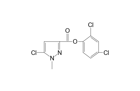 5-chloro-1-methylpyrazole-3-carboxylic acid, 2,4-dichlorophenyl ester