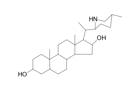 16,28-Secosolanidane-3,16-diol, (3.beta.,5.alpha.,16.beta.,22.xi.,25.xi.)-