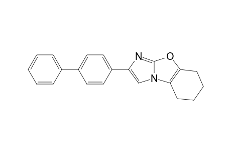 2-(4'-PHENYLPHENYL)-5,6,7,8-TETRAHYDRO-IMIDAZO-[2,1-B]-OXAZOLE