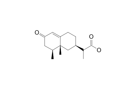 (REL)-4-BETA,5-BETA,7-BETA-EREMOPHIL-1(10)-EN-2-OXO-12-OIC-ACID