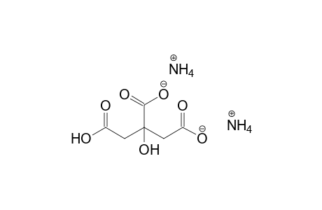 1,2,3-Propanetricarboxylic acid, 2-hydroxy-, diammonium salt