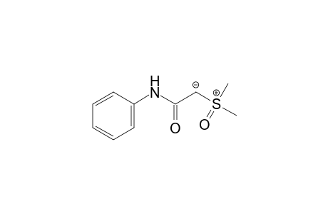 dimethylsulfonium phenylcarbamoylmethylide, oxide