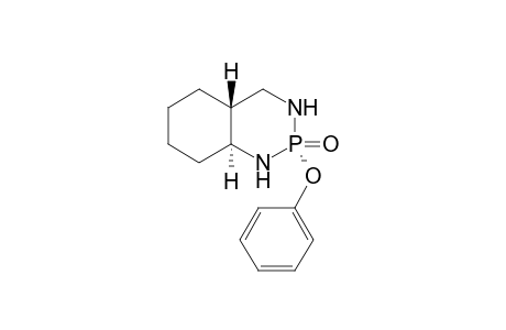 trans-(2R*,4aR*,8aS*)-2-phenoxy-3,4,4a,5,6,7,8,8a-octahydro-1H-benzo[d][1,3,2]diazaphosphinine 2-oxide