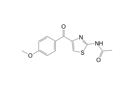 N-[4-(p-anisoyl)-2-thiazolyl]acetamide