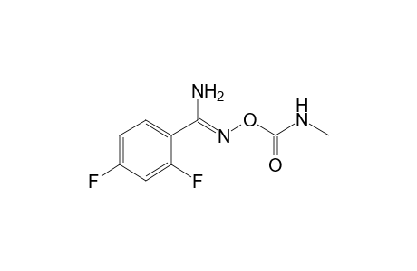 2,4-difluoro-O-(methylcarbamoyl)benzamidoxime