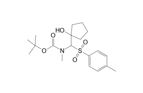 [(1-Hydroxy-cyclopentyl)-(toluene-4-sulfonyl)-methyl]-methyl-carbamic acid tert-butyl ester