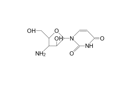 1-(3'-Deoxy-3'-amino-B-D-arabino-furanosyl)-uracil