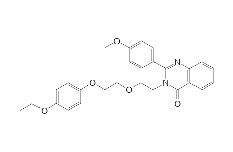 3-{2-[2-(4-ethoxyphenoxy)ethoxy]ethyl}-2-(4-methoxyphenyl)-4(3H)-quinazolinone