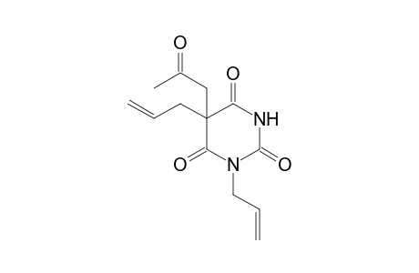 5-acetonyl-1,5-diallylbarbituric acid