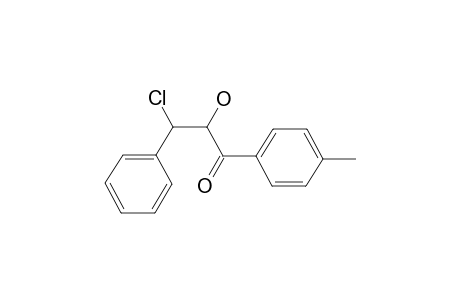 3-Chloro-2-hydroxy-1-(4-methylphenyl)-3-phenylpropanone