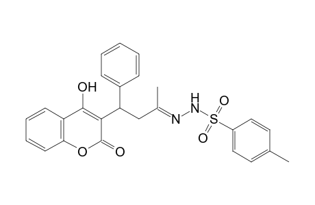 4-Hydroxy-3-[1-phenyl-3-(tosylhydrazono)butyl]coumarin