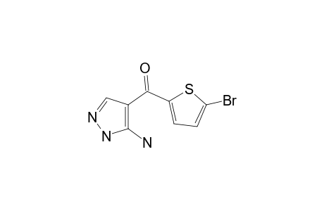 (5-Amino-1H-pyrazol-4-yl)(5-bromothiophen-2-yl)methanone