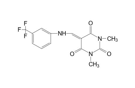 1,3-DIMETHYL-5-[(alpha,alpha,alpha-TRIFLUORO-m-TOLUIDINO)METHYLENE]BARBITURIC ACID