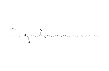 Succinic acid, cyclohexylmethyl tetradecyl ester