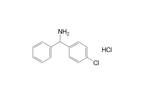 1-(p-chlorophenyl)-1-phenylmethylamine, hydrochloride