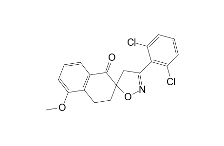 3-(2',6'-Dichlorophenyl)-spiro[2"-(1-oxo-5-methoxytetrahydro)naphthalene]-5-isoxazoline