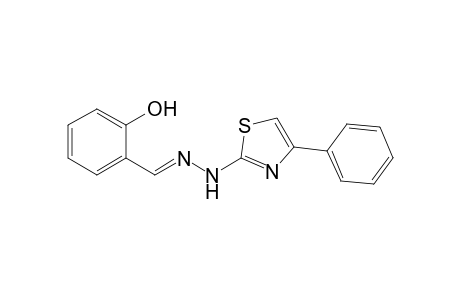 2-(2-(2-Hydroxybenzylidene)hydrazinyl)-4-phenylthiazole