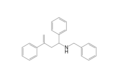 1,3-diphenyl-N-(phenylmethyl)-3-buten-1-amine