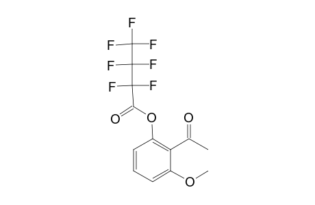 2'-Hydroxy-6'-methoxyacetophenone, heptafluorobutyrate