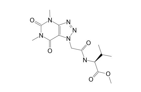 1-[4,6-DIMETHYL-1H-[1,2,3]-TRIAZOLO-[4,5-D]-PYRIMIDINE-5,7(4H,6H)-DIONE]-ACETYL-L-VALINE-METHYLESTER