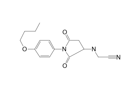 Acetonitrile, 2-[1-(4-butoxyphenyl)-2,5-dioxo-3-pyrrolidinylamino]-