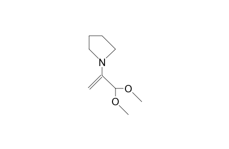 3,3-Dimethoxy-2-pyrrolidino-propene