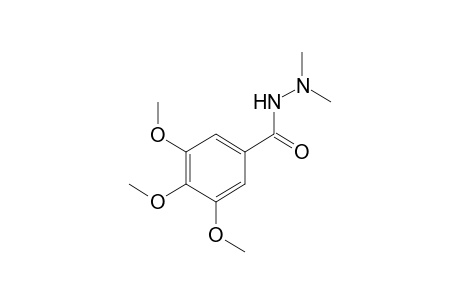 3,4,5-trimethoxybenzoic acid, 2,2-dimethylhydrazide