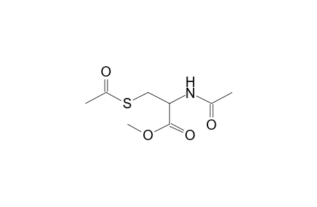 2-Acetamido-3-(acetylthio)propanoic acid, methyl ester
