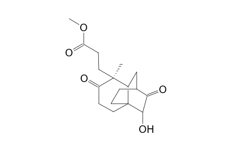 Methyl 3-((2S,4R,4aS,8S)-4-hydroxy-8-methyl-3,7-dioxooctahydro-2H-2,4a-ethanonaphthalen-8-yl)propanoate