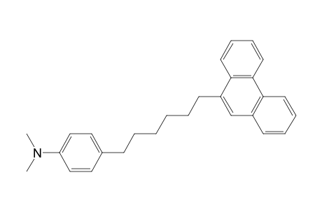 .alpha.-(4-dimethylaminophenyl)-.omega.-(9-phenanthryl)hexane