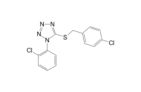 1-(o-chlorophenyl)-5-[(p-chlorobenzyl)thio]-1H-tetrazole