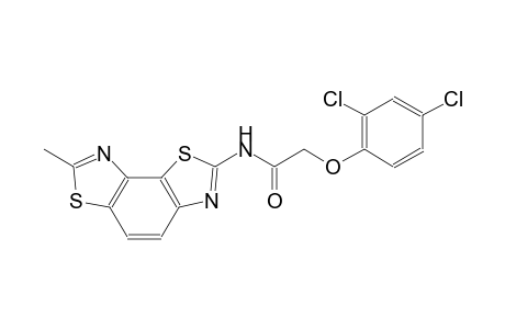 2-(2,4-dichlorophenoxy)-N-(7-methylbenzo[1,2-d:3,4-d']bis(thiazole)-2-yl)acetamide