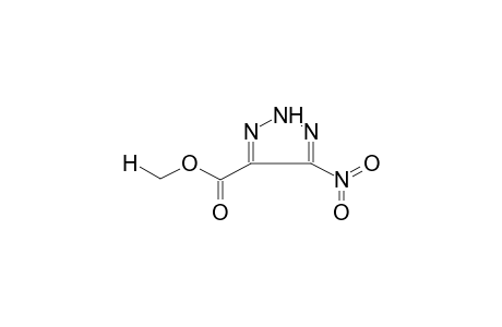 2H-[1,2,3]Triazole-4-carboxylic acid, 5-nitro-, methyl ester