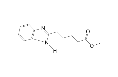 2-benzimidazolepentanoic acid, methyl ester